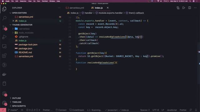 AWS serverless S3 thumbnail generator #20 смотреть онлайн