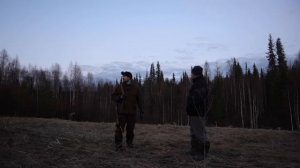 C Девушкой и Дедушкой на Вальдшнепа. ? История Детства от Батяни. Тяга вальдшнепа