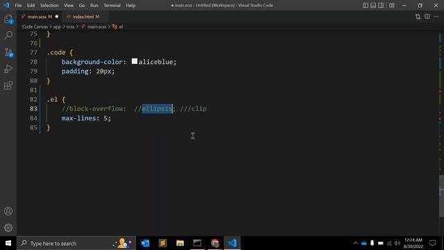 CSS Property : block-overflow Explained ! смотреть онлайн