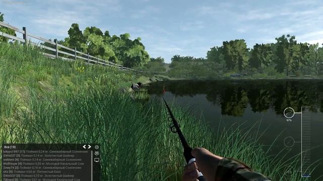 Fishing Planet.Texas Озеро Лоун Стар. Малоротый Буффало. как ловить? где ловить? смотреть онлайн