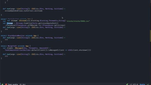 A Tour of ZIO Streams смотреть онлайн