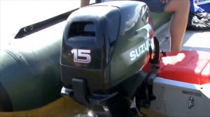Сравнение звука работы SUZUKI DT15 старой и новой серии (A)