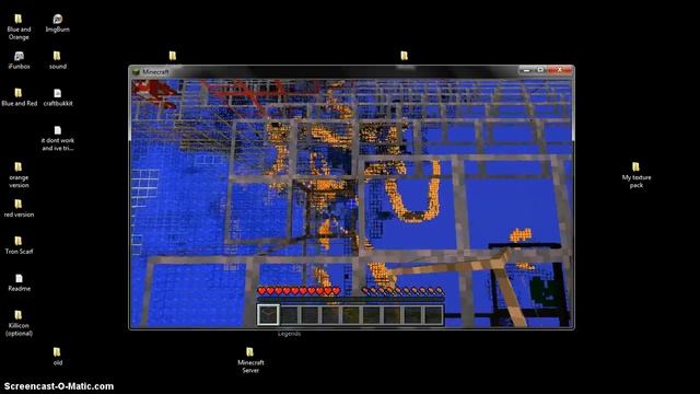 MineCraft 1.4.7-X-ray Texture Pack смотреть онлайн