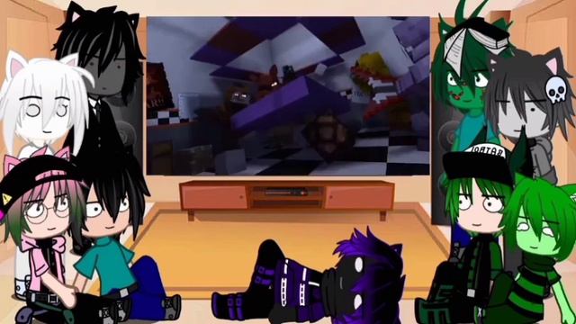 Monster School:React To Ultimate Custom Night Challenge (FNAF)///Gacha Club смотреть онлайн