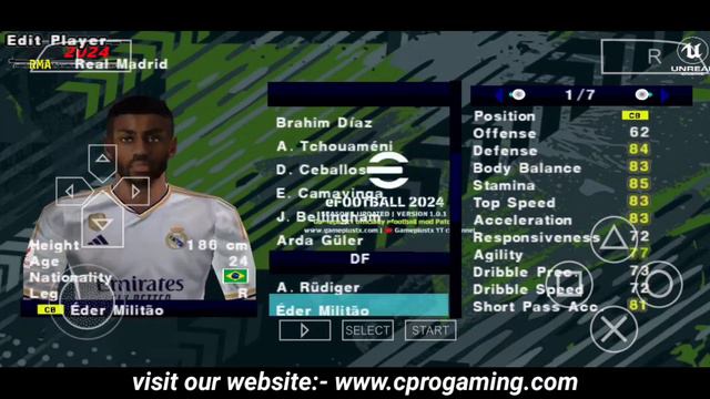 eFootball PES 2024 PPSSPP 600MB New Kits & Transfers Updated 2023/24 Tattoos Added Best Graphics HD смотреть онлайн