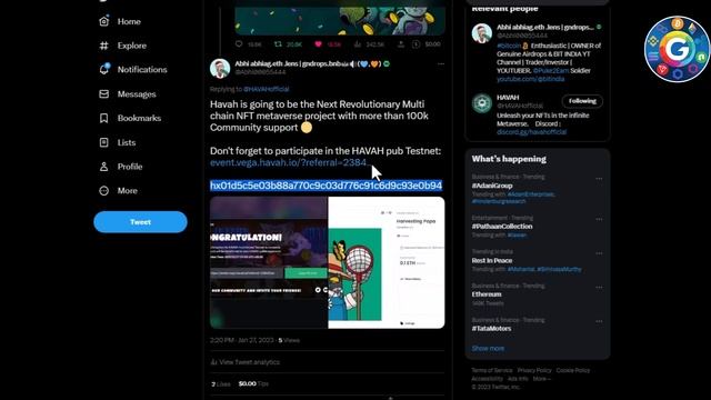 Complete HAVAH Hidden Missions, Ending soon | HAVAH NFT & Metaverse DAPP Confirmed Airdrop. смотреть онлайн