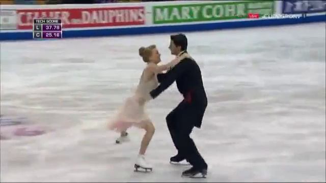 2016 Worlds Dance SD Kaitlyn Weaver & Andrew Poje The Blue Danube, Annen Polka, Op 117 смотреть онлайн