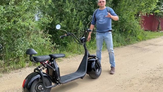 Отзыв об электроскутере  CityCoco X7 за Snytcoin смотреть онлайн