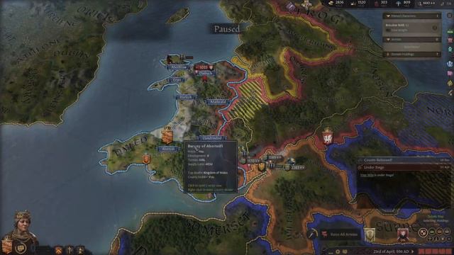 Lets Play CK3: Wales. Part 10 смотреть онлайн