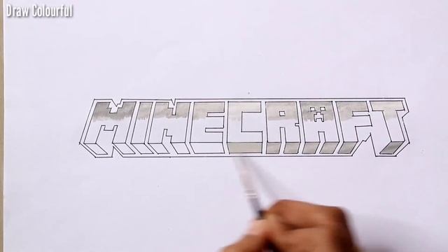 How to Draw the MINECRAFT Logo смотреть онлайн