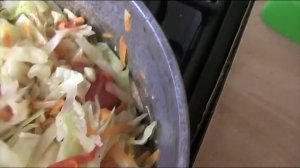 ТУШЕНАЯ КАПУСТА БЕЗ ТОМАТА. Очень просто и вкусно.