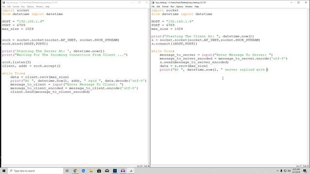 13.2 - Networking - Hands On Project - Coding a Chat Program смотреть онлайн