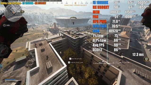 COD: Warzone - RX 5500XT 8GB + i5 10600K - 1080p, 1440p & 4K - High & Low Settings - Season 6 смотреть онлайн