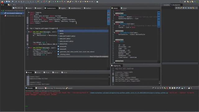 ConfigBot Coding stream #18 new bot menu (python) смотреть онлайн