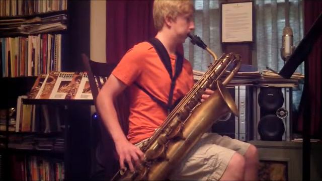 2014 All-West Tennessee Senior High Band Baritone Saxophone Audition Etude #2 смотреть онлайн