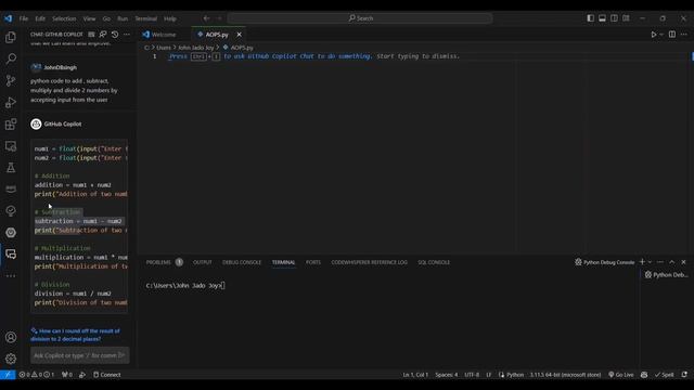 Python Arithmetic Operators Explained with GitHub Copilot : Full Tutorial | Be10x смотреть онлайн