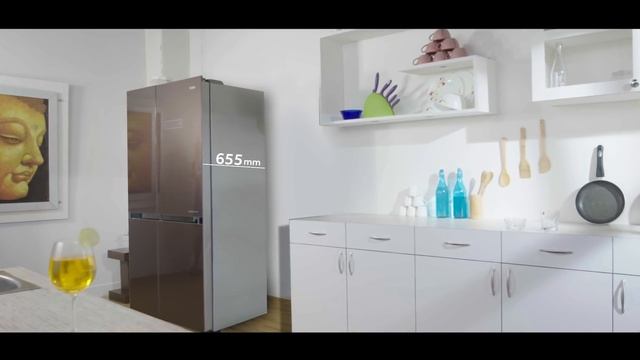 Haier 619 CG Side by Side Refrigerator смотреть онлайн