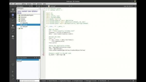 Qt for Python - Making a QML Application in Python {tutorial}