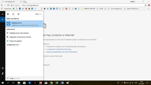 solucionar error de proxy windows 10 смотреть онлайн