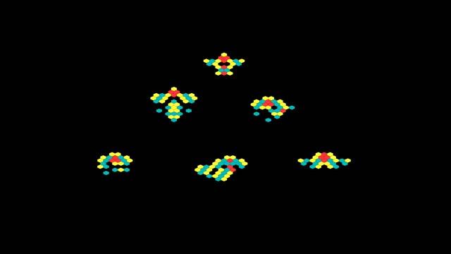 Fractal Automata: New Spaceships. Rule-set 225 + 6 Ship Types смотреть онлайн