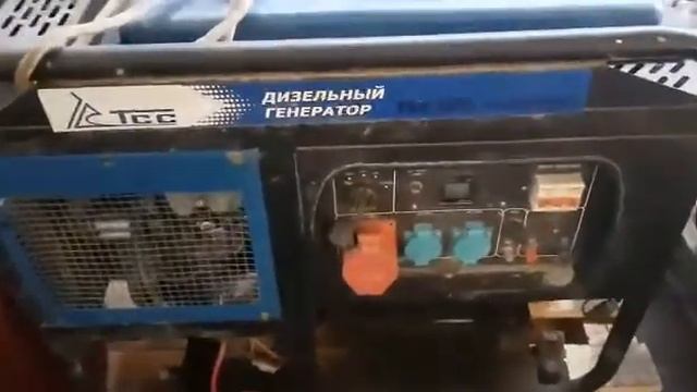 Ремонт генератора TSS SDG 12000ЕНЗ смотреть онлайн