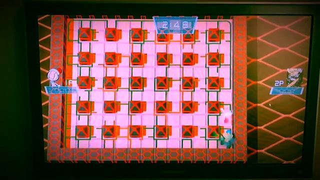Super Bomberman R (Switch): Bubble Head infecting All Characters with Skull Effect смотреть онлайн