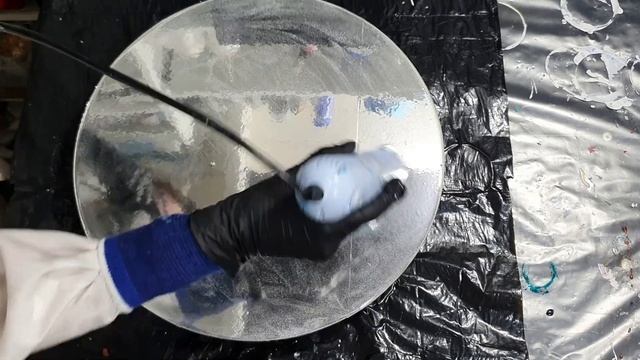 Resin Art and Mirror Effect "Blooms" смотреть онлайн