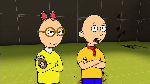 [GoAnimate!/Gmod] Caillou And Arthur V.S Ink Bendy (15+)