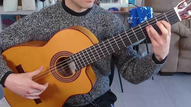 Guitarras Manuel Rodriguez Model FF Sabicas Cutaway --- sound test смотреть онлайн