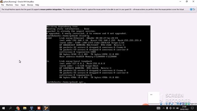 Konfigurasi Web Server(Apache,Php,Mysql) Ubuntu server 8.04 смотреть онлайн