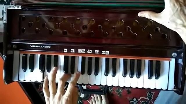 Аккорды для гармошки Харе Кришна маха мантра Harmonium class maha mantra kirtan 7 смотреть онлайн