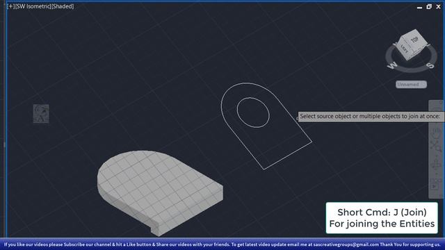 AutoCAD 3D Drawing 2 | Autocad 3D Practice Exercise Series | #AutoCAD 2021 Practice Drawing смотреть онлайн