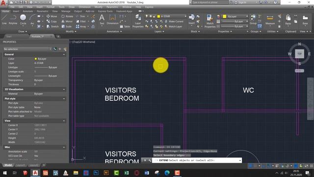 Autodesk Autocad İçerisinde EXTEND(EX) Nedir ? смотреть онлайн