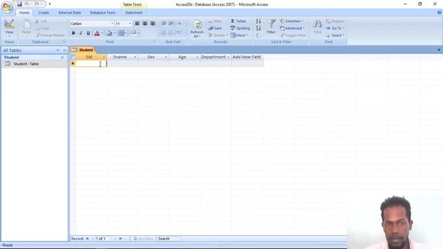 How to use MS Office Access to create database, table and query || AMHARIC смотреть онлайн