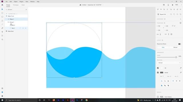 Water Animation : Adobe XD Tutorial смотреть онлайн