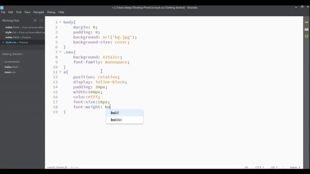 Pure CSS Hover effect animation Menus || HTML and CSSS смотреть онлайн
