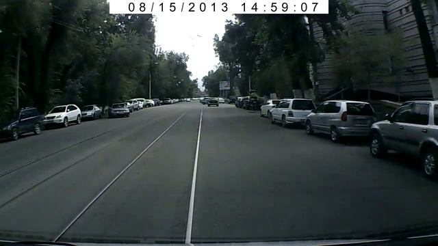 г. Алматы. ч.2. Поездка от ул.Фурманова уг. ул. Ташкенской до пр. Достык уг. ул. Сатпаева смотреть онлайн