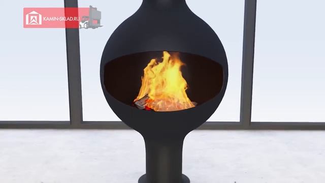 Центральный камин Bathyscafocus (на ноге) смотреть онлайн