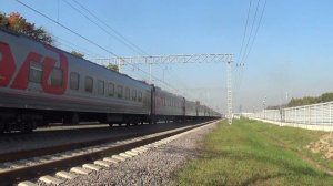 Электровоз ЭП2К-184 с пассажирским поездом №479 Санкт-Петербург - Ростов-на-Дону