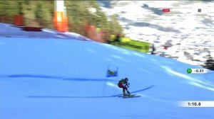 Горные лыжи. Лиенц. Женщины. Гигантский слалом. 2-я попытка (28.12.2021)