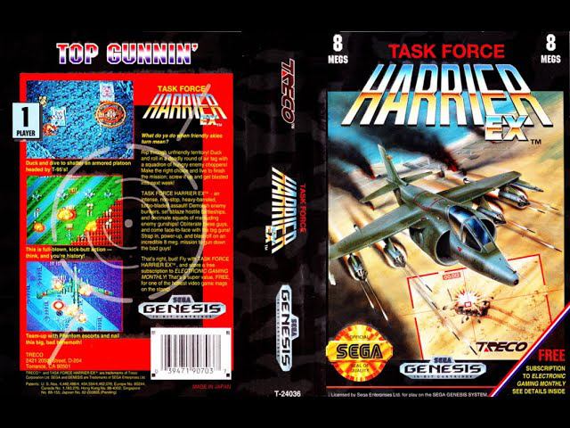 Task Force Harrier EX (sega) - Complete (пройден)