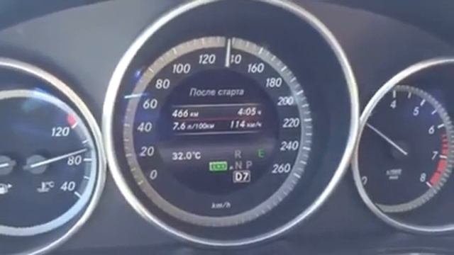 Проблема температуры двигателя Mercedes E200 W212 2013