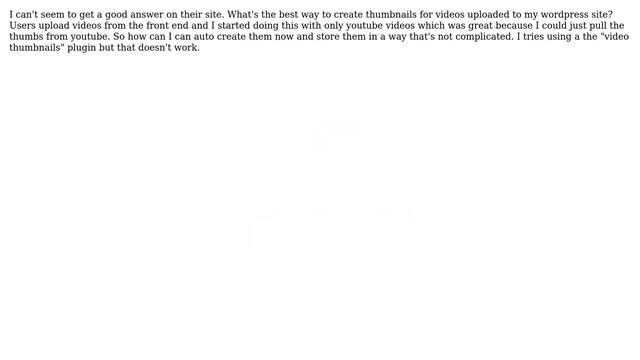 Wordpress: How to create thumbnails in wordpress with jwplayer? смотреть онлайн