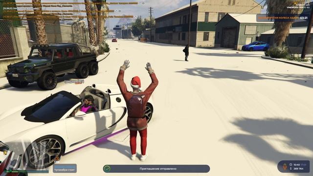 НОВОГОДНИЕ ПРИКЛЮЧЕНИЯ В GTA 5 RP | ПРОМОКОД: XIVLEN | # 405