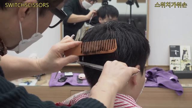 Men haircut with scissors ASMR (3 hours) смотреть онлайн