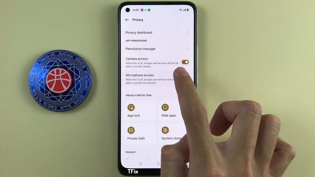 How to enable/disable Microphone access on Realme 8 Android 12 смотреть онлайн