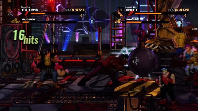 Hardcore Neon Beatdown! | Streets Of Rage 4 Part 9 смотреть онлайн