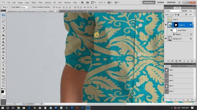 Displacement map in Photoshop Bangla Tutorial смотреть онлайн