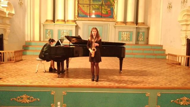 Д. Шостакович - "Романс". Виконує Хай Діана (Саксофон & фортепіано) смотреть онлайн