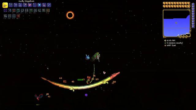 Terraria EXPERT - Solar Eclipse смотреть онлайн